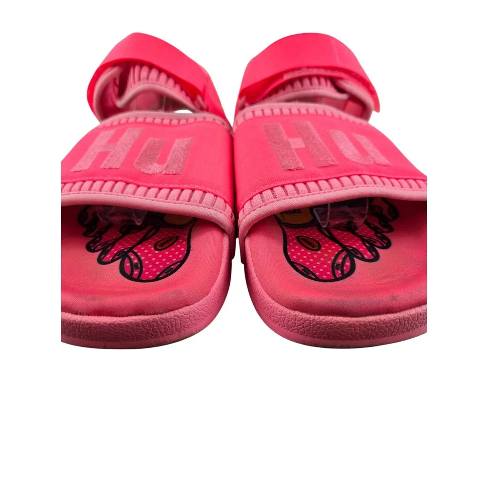 Adidas Pharrell Williams Adilette 2.0 Sandals Hyper Pop Pink‎ Mens Size 9 Slides